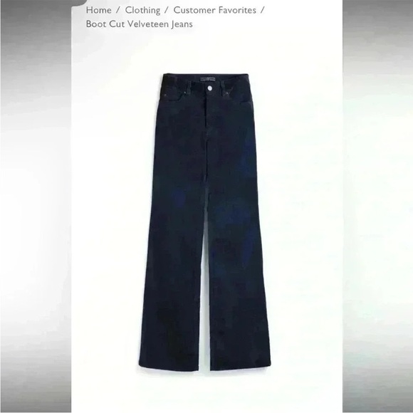 Velvet Flare Boot Cut Pant NEW Velour Velveteen Sapphire  Peruvian Connection - Picture 2 of 9